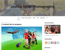 Tablet Screenshot of joshuaratliffphotography.com